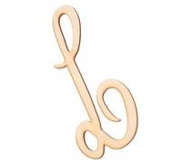 Décoration Murale Alphabet Cursif en Bois, Lettre Géante 12 Pouces