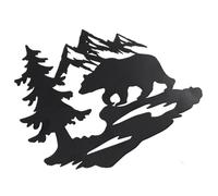 Décoration Murale Animaux Décoration Murale Rustique Sculpture Animalière e En Métal es En Métal Animaux Art Sculpture e Décor Rétro Le Fer Statue 3d Noël