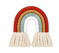 Décoration murale arc-en-ciel à suspendre pour chambre d'enfant et décoration d'intérieur, vase de mariage comme cadeau pour fête d'anniversaire, décoration de chambre pour filles