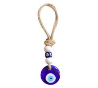 Décoration murale bleue contre le mauvais œil, ornement contre le mauvais œil,Charme de voiture Blue Evil Eye pour vue arrière | Pendentif mauvais œil bleu turc, décoration de Protection de bénédictio