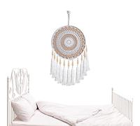 Décoration murale bohème Tapisseries murales - Attrape-rêves Boho Hangings Décoration d'art mural pour chambre à coucher - Art mural vintage pour ferme, appartement, décorations de fête Delr