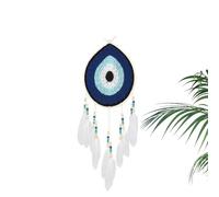 Décoration Murale Boho Dream Catcher Evil Eye - Attrape-rêves du Mal de l'Attrape-Rêves Attrape-Rêves pour pour Chambre à Coucher Maison Ornement de Chambre Miel