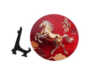 Décoration Murale Cheval 4mm en Hdf, Profil Mince, Tableau Traditionnel