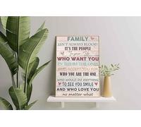 Décoration murale, Décoration d'intérieur, Décoration de salle La famille n'est pas toujours une question de sang, ce sont les gens de votre vie, quoi qu'il arrive