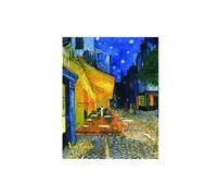 Décoration murale en bois Van Gogh - 30 x 25 cm