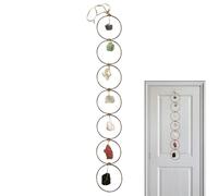 Décoration Murale en Cristal avec 7 Pierres précieuses Chakras brutes - Décoration de la Maison pour Reiki - - Yoga - méditation - Cadeaux spirituels