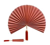 Décoration Murale en Éventail | Grand Ornement Suspendu De 102 cm | Éventail Mural Décoratif avec Un Gland,pour La Maison, Le Salon, La Tête De Lit, Chambre Universitaire, Bureau, Hôtel, Restaurant