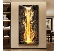 Décoration Murale En Grès, Sculpture Murale 3D Et Peinture Décorative, Création Sans Cadre, Grande Suspension Murale Originale Pour Salon, Entrée, Bureau Ou Chambre(B,60 * 120cm)