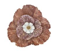 Décoration Murale en Métal "Bunga" 73cm Multicolore