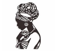 Décoration Murale En Métal D'Afrique, Deco Murale Metal Art Africain, D'Afrique Noire Décor Murale Suspendue,Africa Wall Art Panneau Découpé Decoration Chambre, Deco Murale, Decoration Murale Salon (