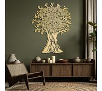 Décoration Murale en métal Minimaliste Moderne : Les 10 Commandements, Verset biblique, Croix, Arbre de Vie, Signe de Vie, décoration de Salon, Chambre à Coucher, Fournitures relig