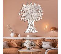 Décoration Murale en métal Minimaliste Moderne : Les 10 Commandements, Verset biblique, Croix, Arbre de Vie, Signe de Vie, décoration de Salon, Chambre à Coucher, Fournitures relig