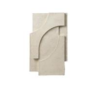 Kristina Dam Studio Décoration murale Serif Relief M Off white