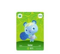 Décoration murale,Ensemble de cartes de jeu NFC,Compatible avec Switch NS WIIU animal Crossing Amiibo,étiquette Sasha - 434[C269868]