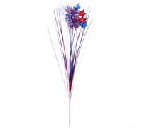 Décoration Murale Étoile 43cm Légère et Portable | Couleurs vives , esprit festif, pour idéal pour le 14 juillet, design patriotique authentique