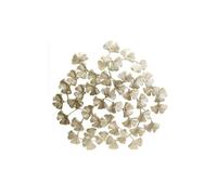 Décoration murale fleurs en métal doré