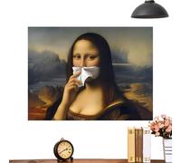 Décoration murale humoristique pour salle de bain - Affiche humoristique de comédie de toilettes | Impression bâillon pour salle de bain, panneau meme de salle de bain, œuvre d'art avec citation