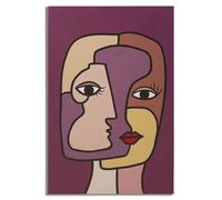 Décoration murale impression peinte Mauro Ferretti New -A Multicolore 60x3x90 cm