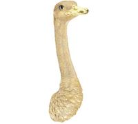 Décoration murale - Kare Design - Autruche dorée - Polyrésine - 72 cm x 19 cm x 25 cm