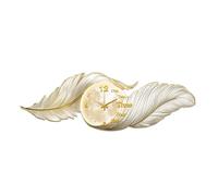 Décoration murale lumineuse 3D avec horloge intégrée, sculpture lumineuse à LED pour chambre à coucher et salon