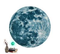 Décoration murale lumineuse - Autocollant fluorescent mural de lune, technologie d'impression HD | Design autocollant qui peut être facilement appliqué, autocollants de décoration lumineux qui créent
