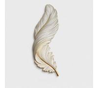 Décoration Murale Lumineuse Moderne,Applique Murale à Plumes LED 3D,100x35 120x40cm Sculpture Murale en Plumes Éclairée pour Salon et Chambre(Beige,100x35cm)