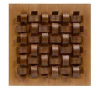 Décoration murale Marc 76x76cm marron - Atmosphera Créateur d'intérieur