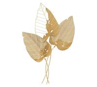 Décoration murale Mauro Ferretti Autumn Leaf Gold Multicolore 53x4x84,5 cm
