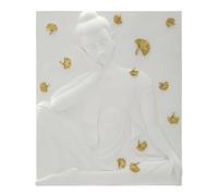 Décoration murale Mauro Ferretti Buddha Blanc 46x5,7x55,5