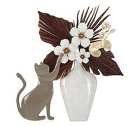 Décoration murale Mauro Ferretti Cat Multicolore 54,6x8,9x59,7 cm