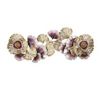 Mauro Ferretti Décoration murale en métal multicolore 130 x 5,5 x 54 cm
