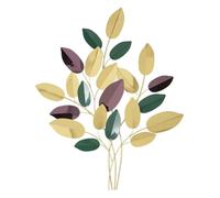 Déco Murale Feuilles "Colorful" 31cm Multicolore