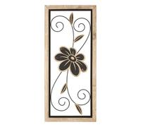 Décoration murale Mauro Ferretti E Legno Koman A Marron 26x2,5x60 cm