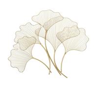 Décoration murale Mauro Ferretti Glam Leaf Doré 79x5x68 cm