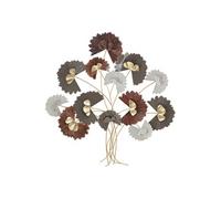 Décoration Murale Métal Design Arbre Reddy 80cm Multicolore
