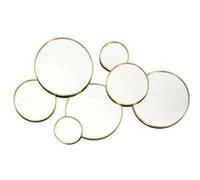 Home Deco Factory – Miroir rond doré