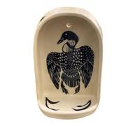 Décoration murale - Niche murale sacrée - Sculpture faite à la main - Porte-bijoux pour bougies et cristaux - Accent mural décoratif pour maison, collectionneur, appartement, bureau à domicile, salon