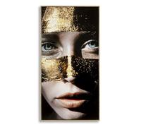 Décoration murale peinture sur toile avec cadre Mauro Ferretti Laccato Nairobi B