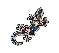 TDK IMPORT Décoration murale salamandre 26 cm Multicolore