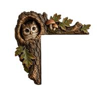 Décoration Murale pour Dessus-de-Porte Suspension haute réaliste de en 2D | Décor Suspendu Bois Au-Dessus Porte Pour porche automne dortoir fête maison chambre Noël salon