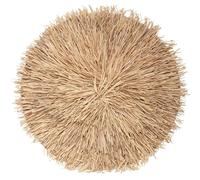 Atmosphera Déco murale Hacienda - Raphia Ø64 cm - Beige moyen