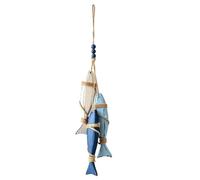 Décoration Murale Représentant Un Poisson En Bois Pendentif Lumineux Pour