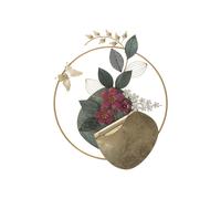 Décoration Murale Ronde en Métal "Gard" 74cm Multicolore