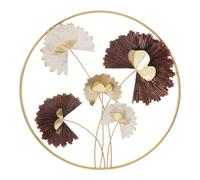 Décoration Murale Ronde en Métal "Reddy" 61cm Multicolore