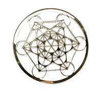 Décoration Murale Spirituelle Fleur de Vie, Fleur de Lotus, Arbre de Vie, Métatron, Main de Fatma, Om ou Aum, Bois ou plexigglass, diamètre 29 cm, Fabrication Artisanale française