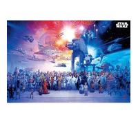 Décoration murale - STAR WARS - Poster Universe multicolore - Rectangulaire - Cinéma - Officiel