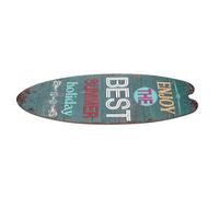 Décoration Murale Style Marin Planche de Surf, en Bois Vert