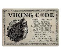 Décoration murale Viking pour homme - 20,3 x 30,5 cm (968)