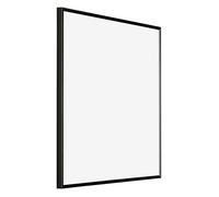 Décoration murale - Your Decoration - Cadre photo en plastique 40x40 cm - Noir - Verre APET résistant aux UV