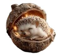 Decoration Noel,Décorations de Sapin de Noël à Suspendre, Ornement De Noël en Forme d'animal, Décoration d'animaux De La forêt, Ornement à Suspendre,Raton Laveur Hibou écureuil hérisson Lapin